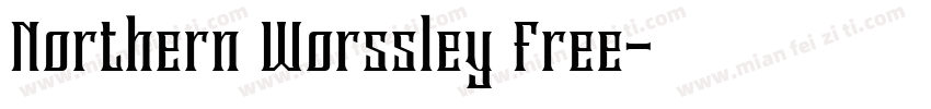 Northern Worssley Free字体转换
